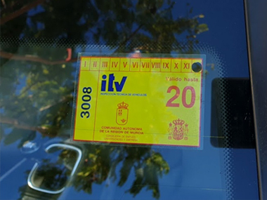 ITV import sticker for 2020